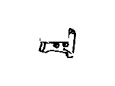 Toyota 71486-AE020-B0 COVER, REAR SEAT HINGE LH