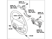 Toyota Avalon Steering Wheel - 45100-07211-A0 Wheel Assembly, Steering