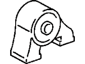 Toyota G1123-42021 INSULATOR, ELETRIC VEHICLE MOUNTING, REAR