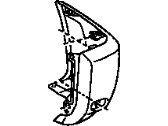 Toyota 52162-42912 COVER, REAR BUMPER