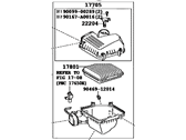 Toyota Avalon Air Filter Box - 17700-AD010 Cleaner Assembly, Air