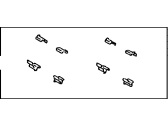 Genuine Toyota Encaixe Kit Disco Br 04948-48040