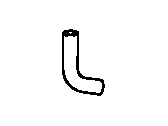 TOYOTA 87245-89246 Heater Water Inlet Hose