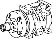 Toyota Matrix A/C Compressor - 88320-02120 Compressor Assy, Cooler