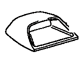 TOYOTA Genuine 81574-02080-C0 Stop Lamp Cover TOYOTA Genuine 81574-02080-C0 Stop Lamp Cover