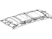 TOYOTA Genuine 63380-0C903-B0 Roof Headlining Assembly