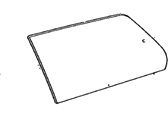 Genuine Toyota Window Assembly Side R