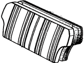 Toyota 71077-12631-08 COVER, REAR SEAT BACK