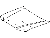 Toyota Hood - 53301-04170 Hood Sub-Assembly