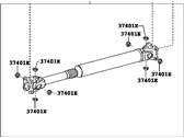 Toyota 37100-04301 SHAFT ASSEMBLY, PROPELLE