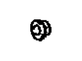 Toyota 90178-A0023 NUT, WIRE ADJUSTING