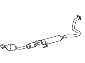 17410-21500 - Genuine Toyota Front Exhaust Pipe Assembly