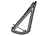 621 Genuine Toyota Window Assembly Front Side