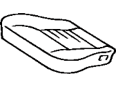 Toyota 71071-28040-04 COVER, FRONT SEAT CUSHION, RH