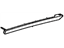 Toyota 75066-17030-A0 Moulding Sub-Assy, Quarter, Lower LH