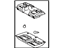 Toyota 81260-17010-A0 Lamp Assembly, Map