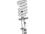 Toyota 48231-17740 Spring, Coil, Rear