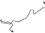 Toyota 47325-12050 Tube, Rear Brake