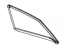 Toyota 64812-32020 Weatherstrip, Back Window Glass