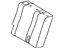 Toyota 71077-21440-B1 Rear Seat Back Cover, Right (For Separate Type)