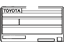 Toyota 11298-28440 Label, Emission Control Information