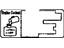 Toyota 11296-46121 Label, Engine Service Information