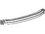 Toyota 52171-0T020 Reinforcement, Rear Bumper