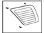 Toyota 62740-35091 Window Assembly, Quarter, Rr LH