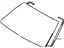 Toyota 56101-35110 Glass, Windshield