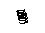 Toyota 90501-06051 Spring, Compression