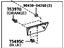 Toyota 75076-35162 MOULDING Sub-Assembly, R