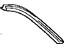 Toyota 62742-06010 Weatherstrip, Quarter Window, LH