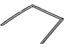 Toyota 75531-06080 Moulding, Windshield, Outer Upper