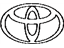 Toyota 75432-06030 Symbol Emblem