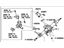 Toyota 45250-0C200 Column Assembly, Steering