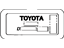 Toyota 16448-0S010 Label, Radiator CAUT