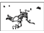 Toyota 82121-0C400 Wire, Engine