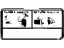 Toyota 74543-0C010 Label, Rear Seat Information