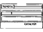 Toyota 11298-50272 Label, Emission Control Information