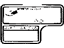 Toyota 74544-0C030-B0 Label, Rear Seat Information