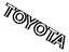 Toyota 75442-48090 Back Door Name Plate, No.2