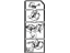 Toyota 74554-48020 Label, Rear Seat Information
