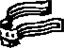 Toyota 25691-75031 Bracket, EGR Vacuum Modulator