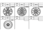 Toyota 42611-07060 Wheel, Disc