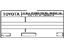 Toyota 11298-0P130 Label, Emission Control Information