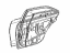 Toyota 67003-33161 Panel Sub-Assembly, Rear D