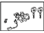 Toyota 69055-33420 Cylinder & Key Set, Luggage Compartment Lock