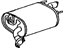 Toyota 17430-28720 Exhaust Tail Pipe Assembly