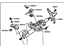 Toyota 45250-33490 Post Assy, Steering