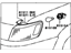 Toyota 81510-AA010 Lamp Assy, Front Turn Signal, RH